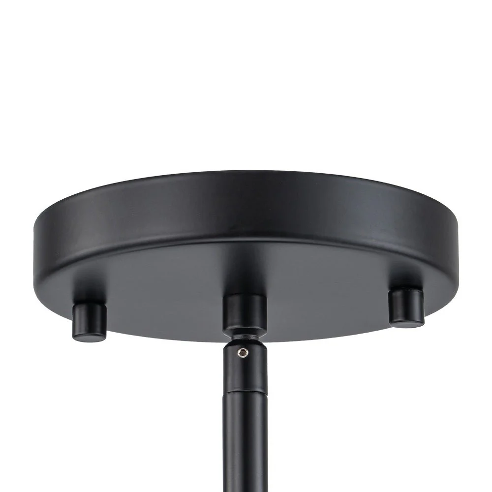 (OpenBox) Contemporary Wide Linen Drum Brass Semi Flush Mount - Image 33
