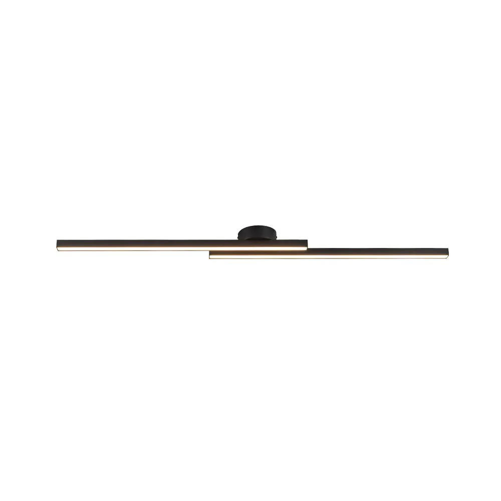 (OpenBox) Dimmable 2-Light Long Strip Linear LED Flush Mount - Image 14