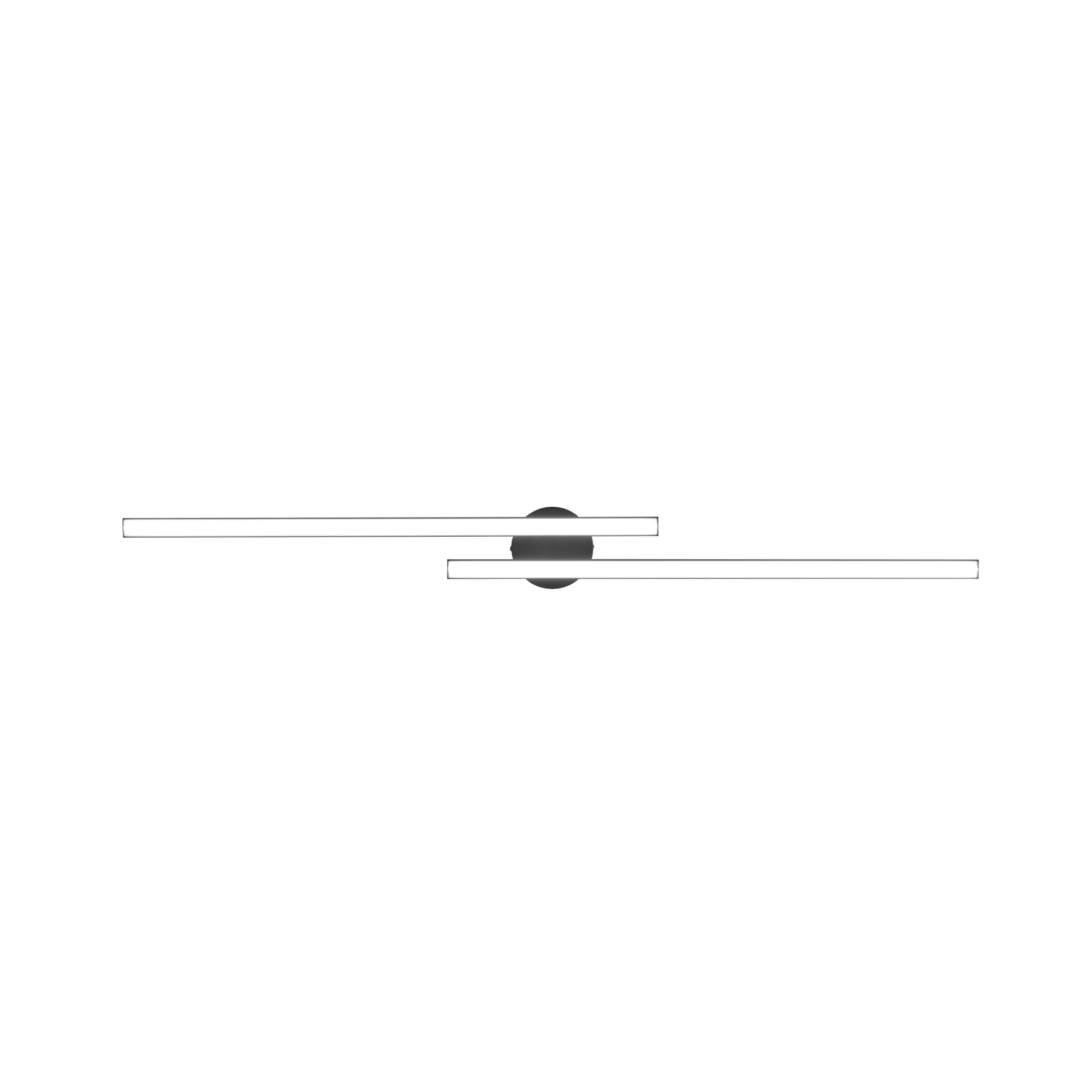 (OpenBox) Dimmable 2-Light Long Strip Linear LED Flush Mount - Image 17