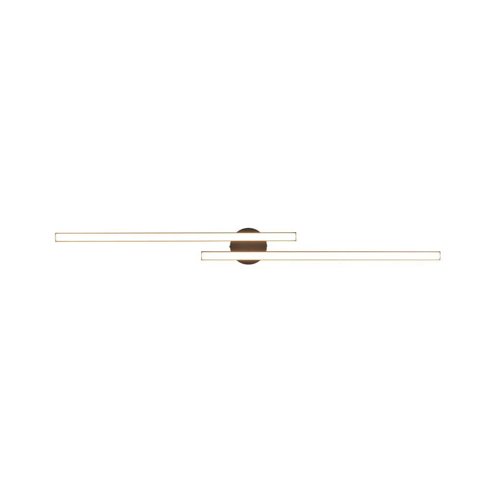 Dimmable 2-Light Long Strip Linear LED Flush Mount - Image 17