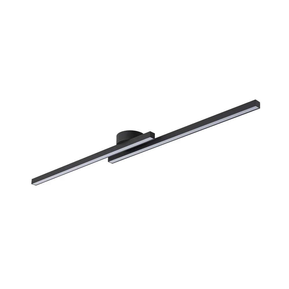 (OpenBox) Dimmable 2-Light Long Strip Linear LED Flush Mount - Image 20