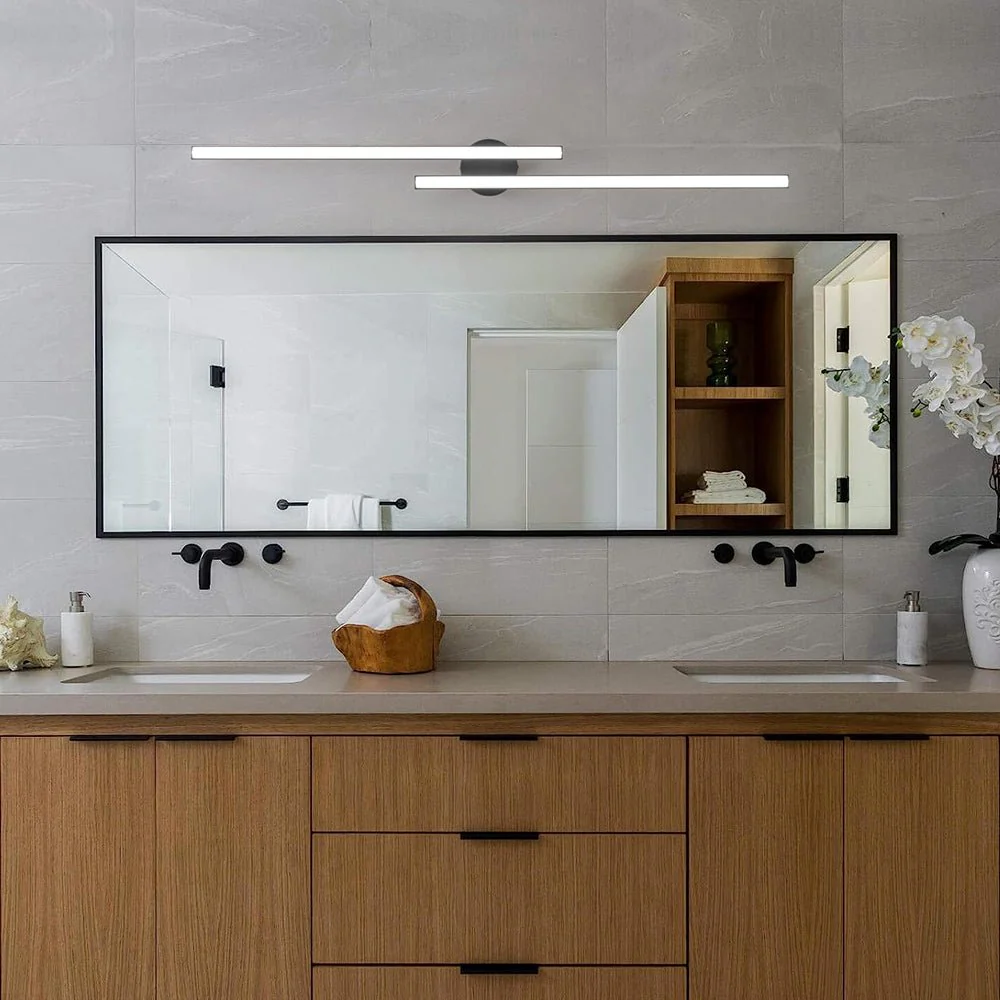 Dimmable 2-Light Long Strip Linear LED Flush Mount - Image 10