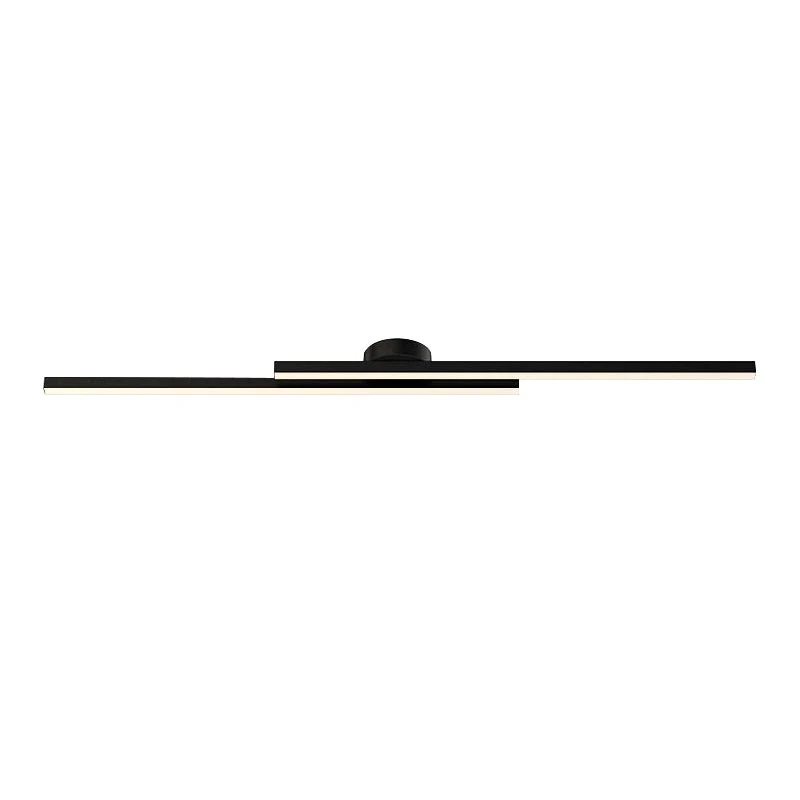 (OpenBox) Dimmable 2-Light Long Strip Linear LED Flush Mount - Image 8