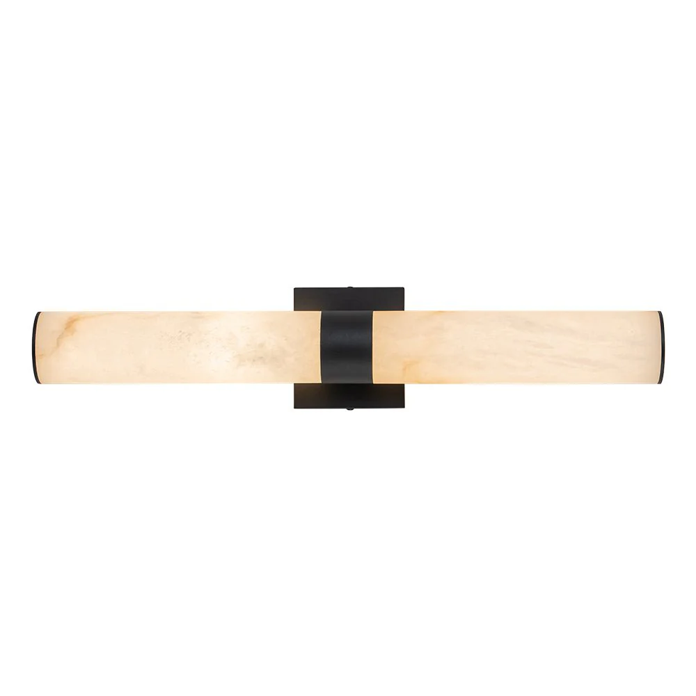 Dimmable LED Marble Tube Linear Bathroom Wall Sconce - Image 12