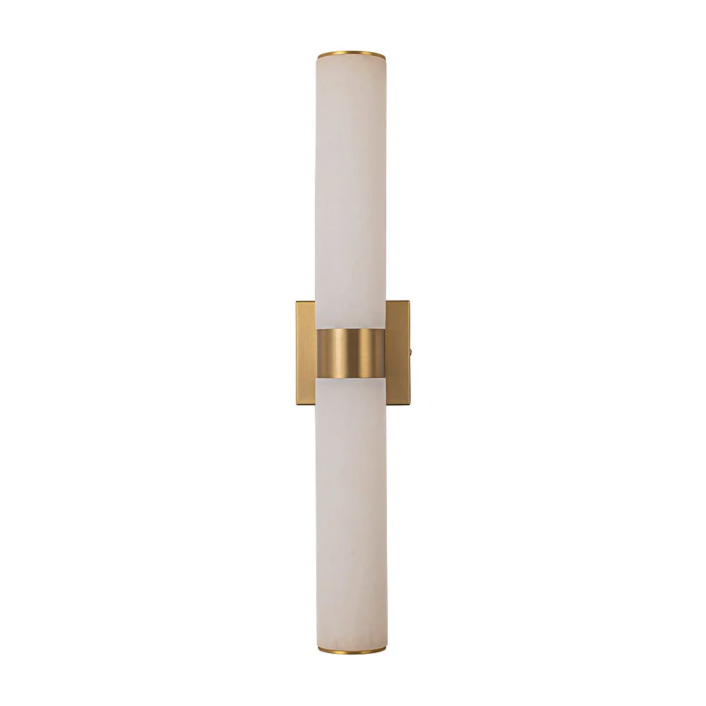 Dimmable LED Marble Tube Linear Bathroom Wall Sconce - Image 22