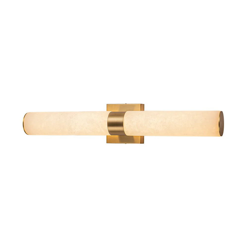 Dimmable LED Marble Tube Linear Bathroom Wall Sconce - Image 26