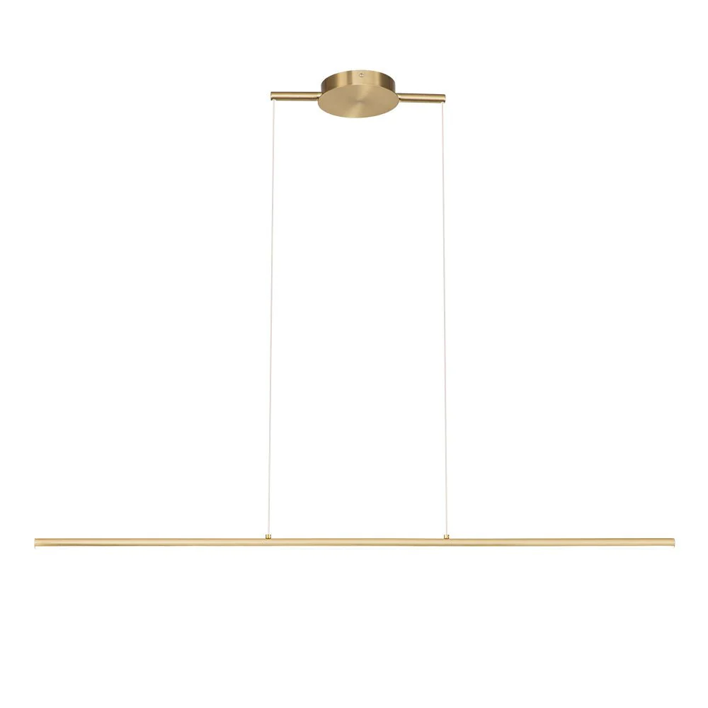 Dimmable Minimalist Tube LED Linear Pendant - Image 9