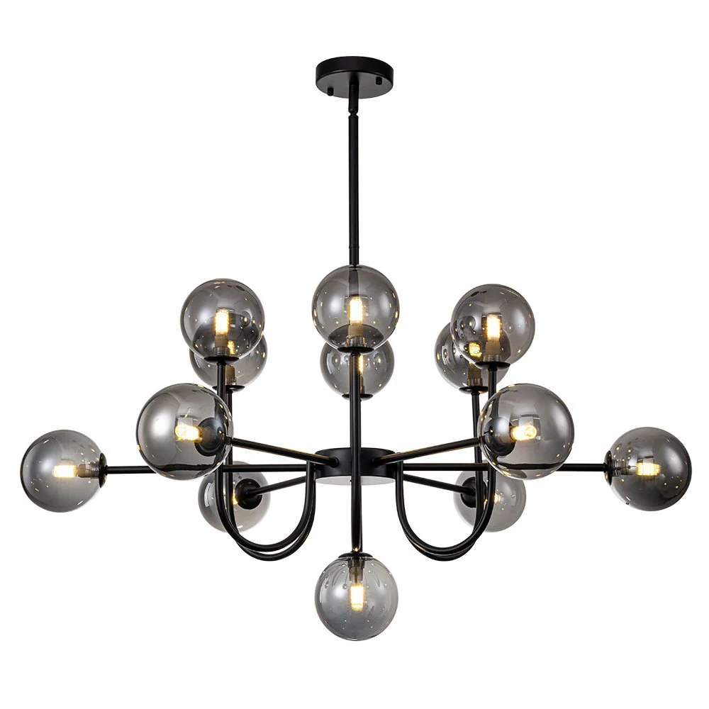 (OpenBox) Glam 13-Light Sputnik Glass Globe Bubble Chandelier - Image 10