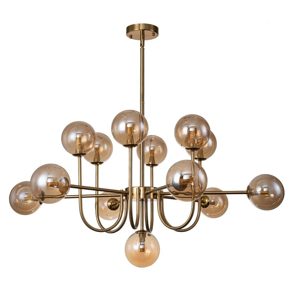 (OpenBox) Glam 13-Light Sputnik Glass Globe Bubble Chandelier - Image 6