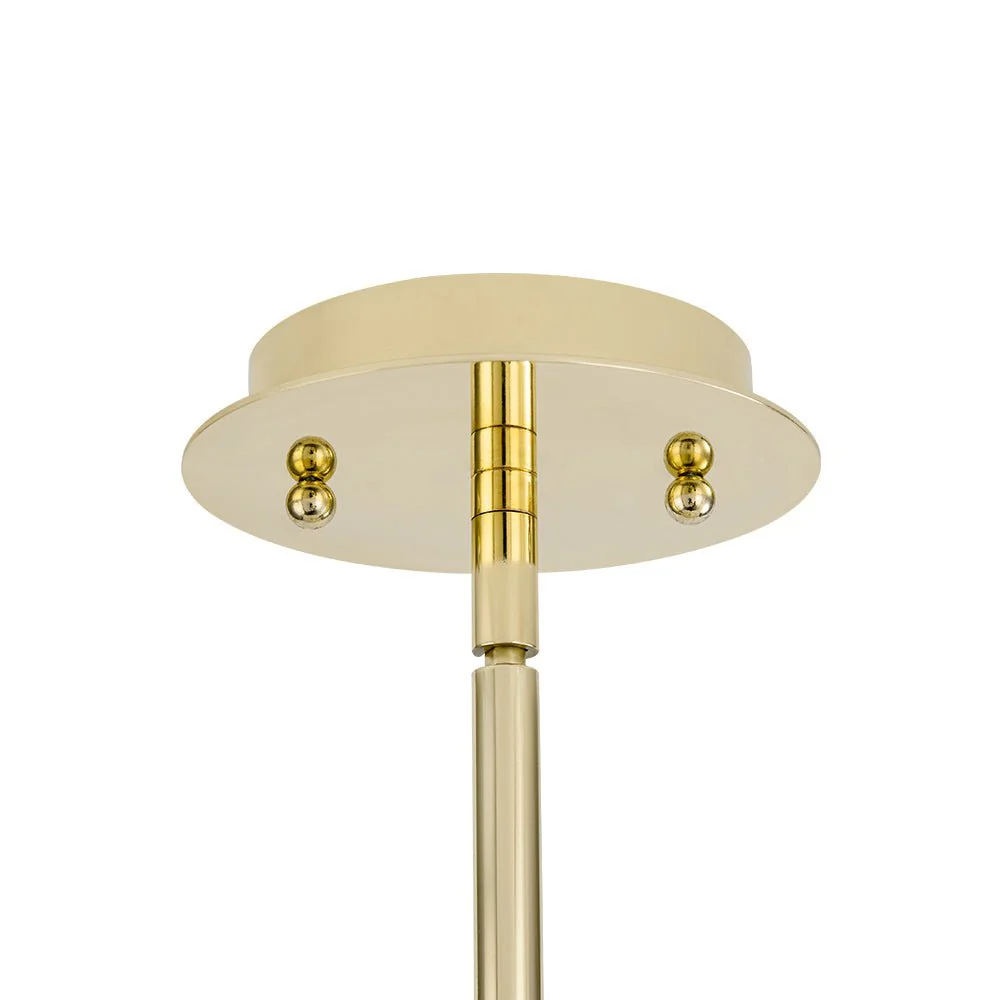 Glam Jewel Polished Gold Crystal Globe Chandelier - Image 19