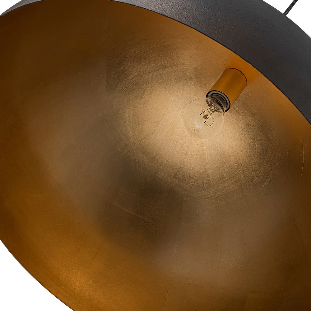 Industrial Oversized Large Metal Dome Pendant Light - Image 28