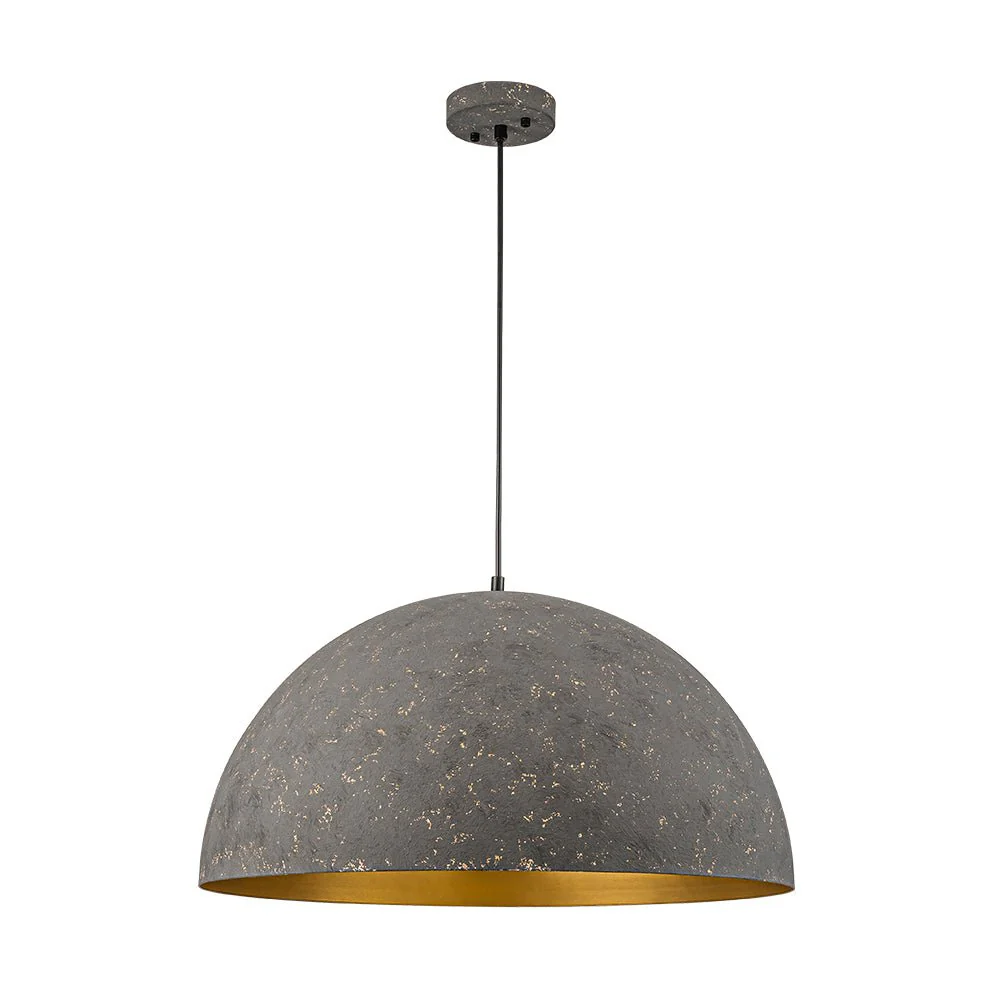 Industrial Oversized Large Metal Dome Pendant Light - Image 32