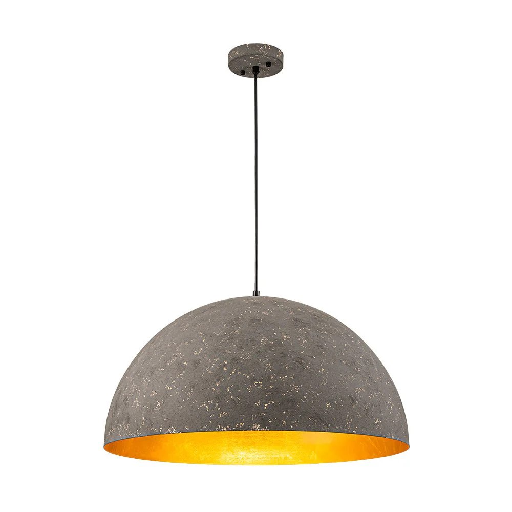 Industrial Oversized Large Metal Dome Pendant Light - Image 33
