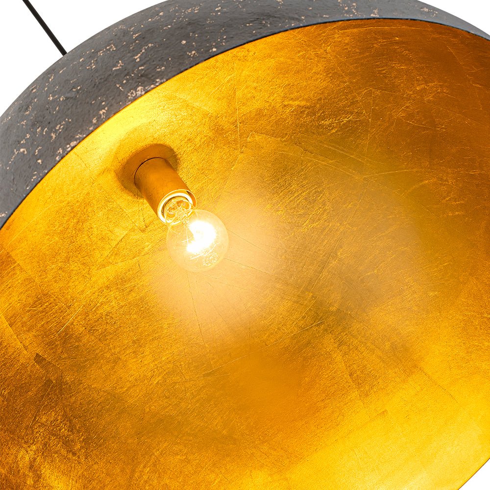Industrial Oversized Large Metal Dome Pendant Light - Image 39