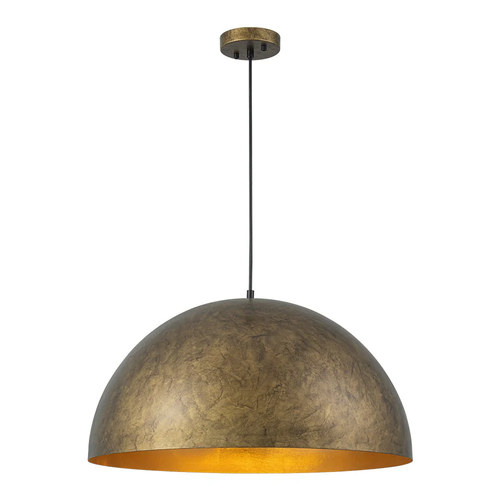 Industrial Oversized Large Metal Dome Pendant Light - Image 45