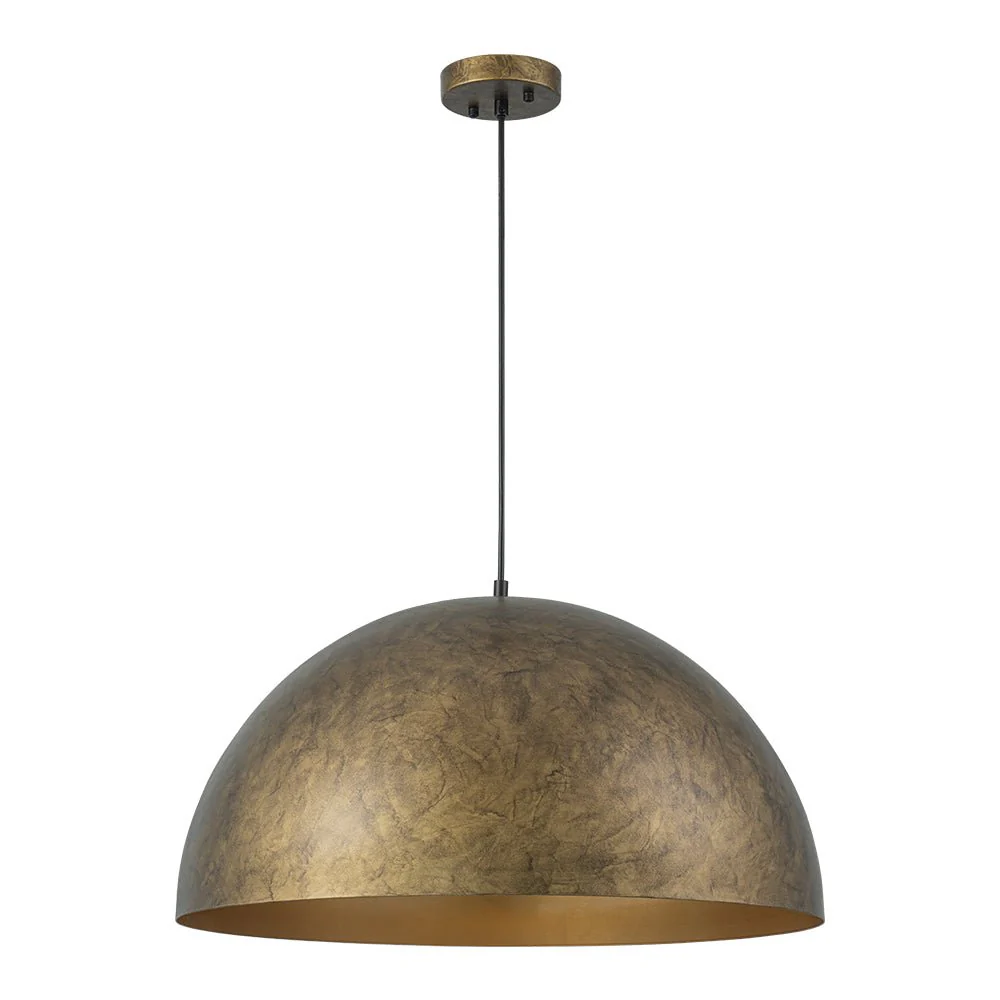 Industrial Oversized Large Metal Dome Pendant Light - Image 46