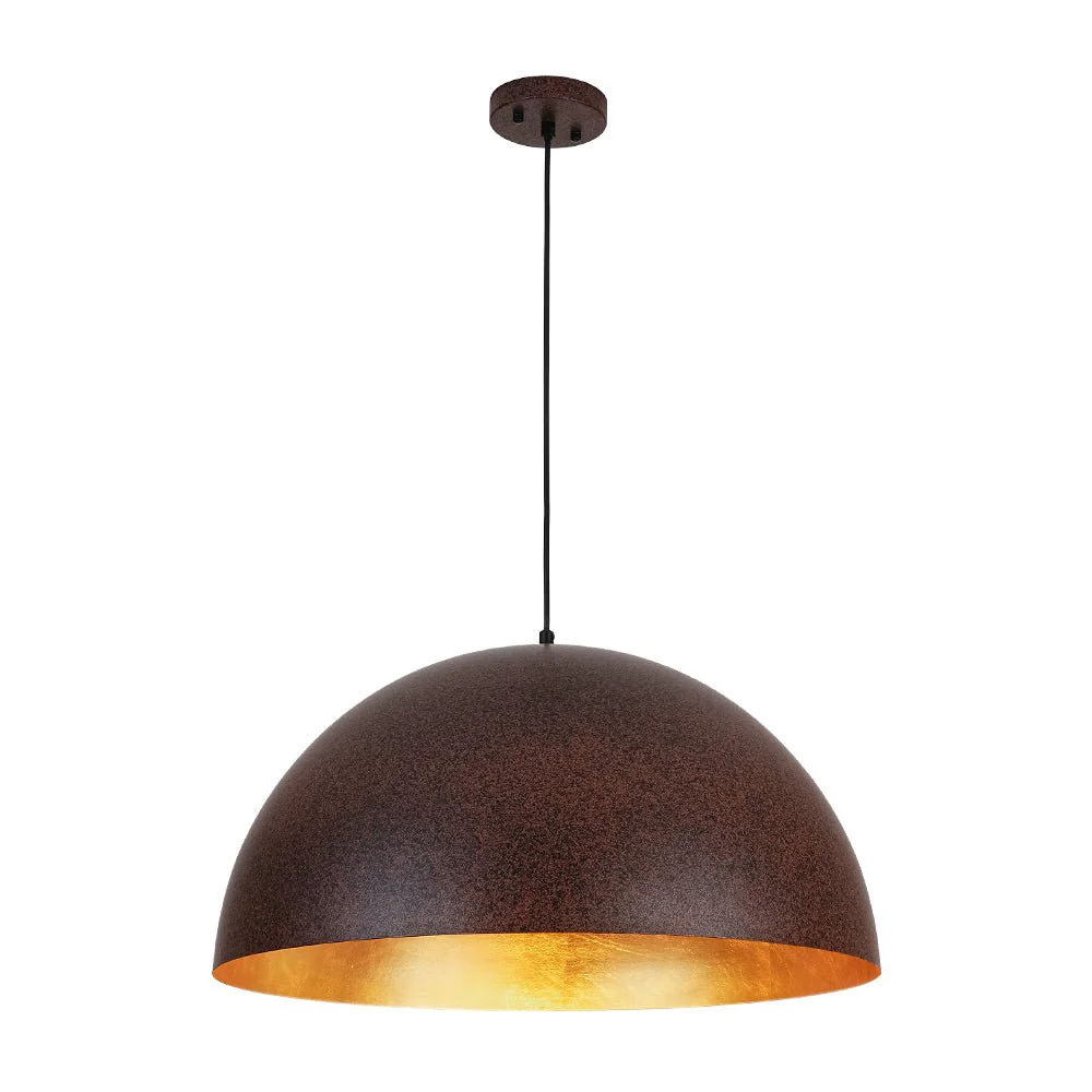 Industrial Oversized Large Metal Dome Pendant Light - Image 54