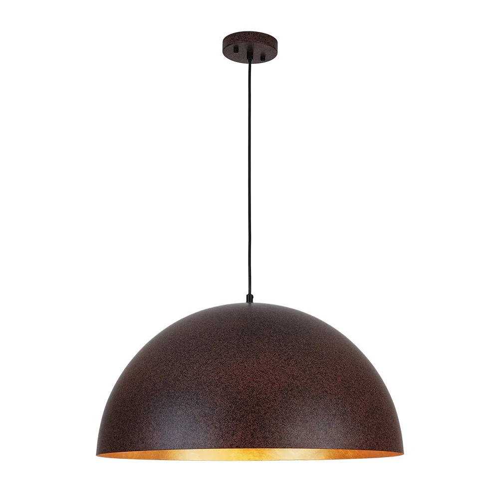 Industrial Oversized Large Metal Dome Pendant Light - Image 55