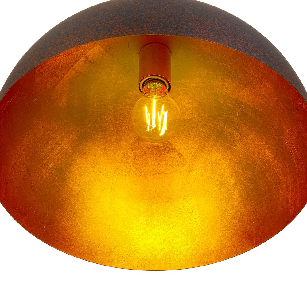 Industrial Oversized Large Metal Dome Pendant Light - Image 60