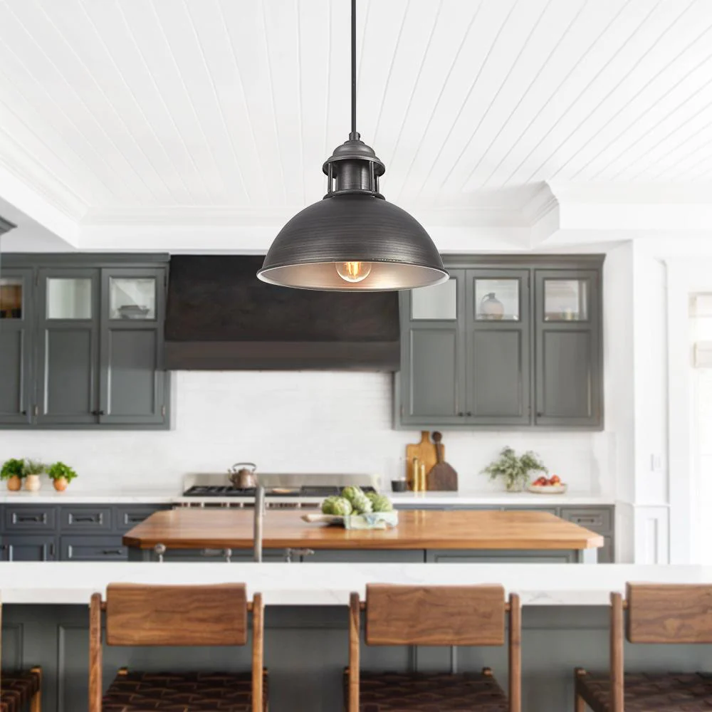 (OpenBox) Industrial Single Pot Lid Dome Pendant - Image 3