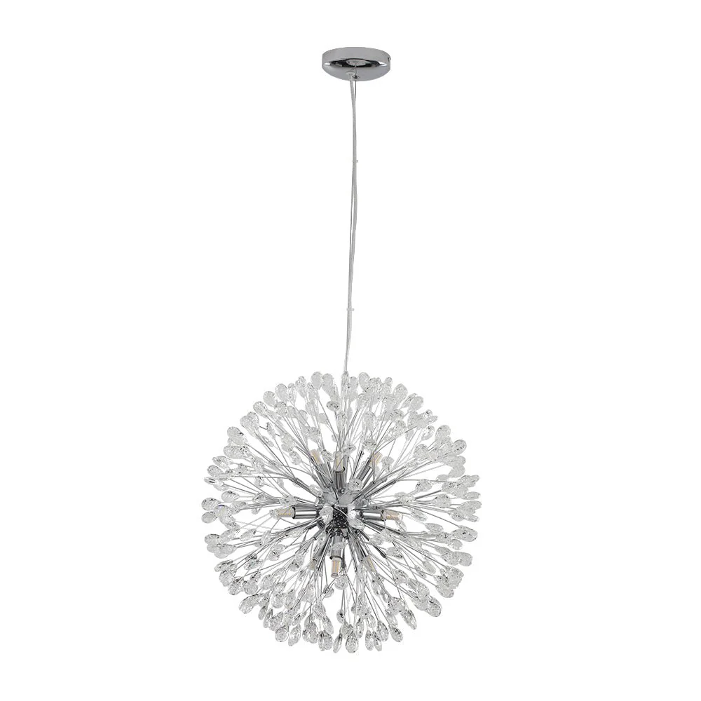 Luxury Bloom Dandelion Crystal Firework Chandelier - Image 20