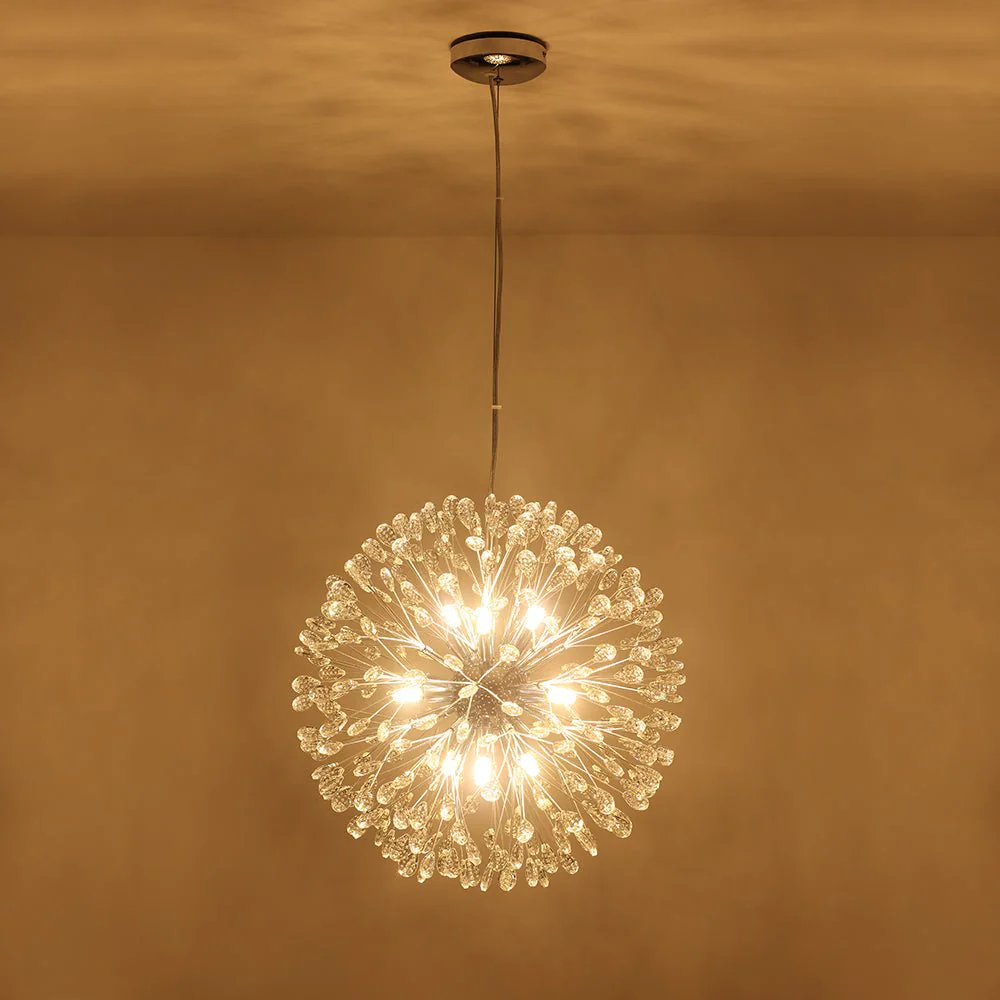 Luxury Bloom Dandelion Crystal Firework Chandelier - Image 22