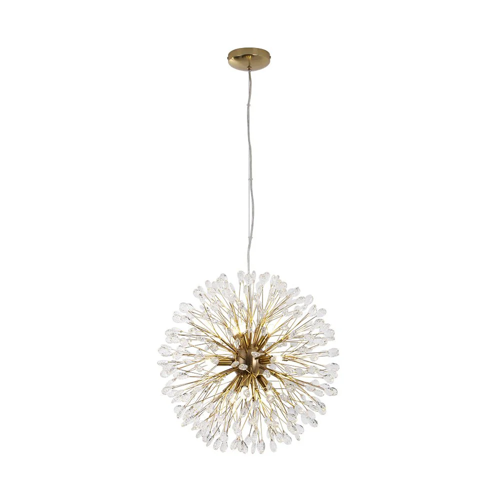 Luxury Bloom Dandelion Crystal Firework Chandelier - Image 6