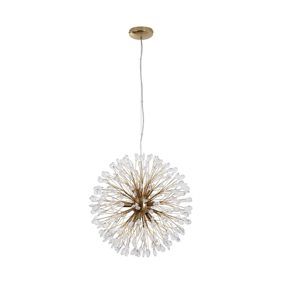 Luxury Bloom Dandelion Crystal Firework Chandelier - Image 7