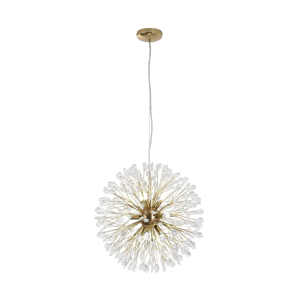 Luxury Bloom Dandelion Crystal Firework Chandelier - Image 8