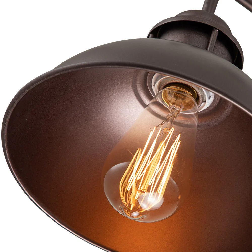 Modern Farmhouse 3-light Island Pot Lid Dome Pendant - Image 18