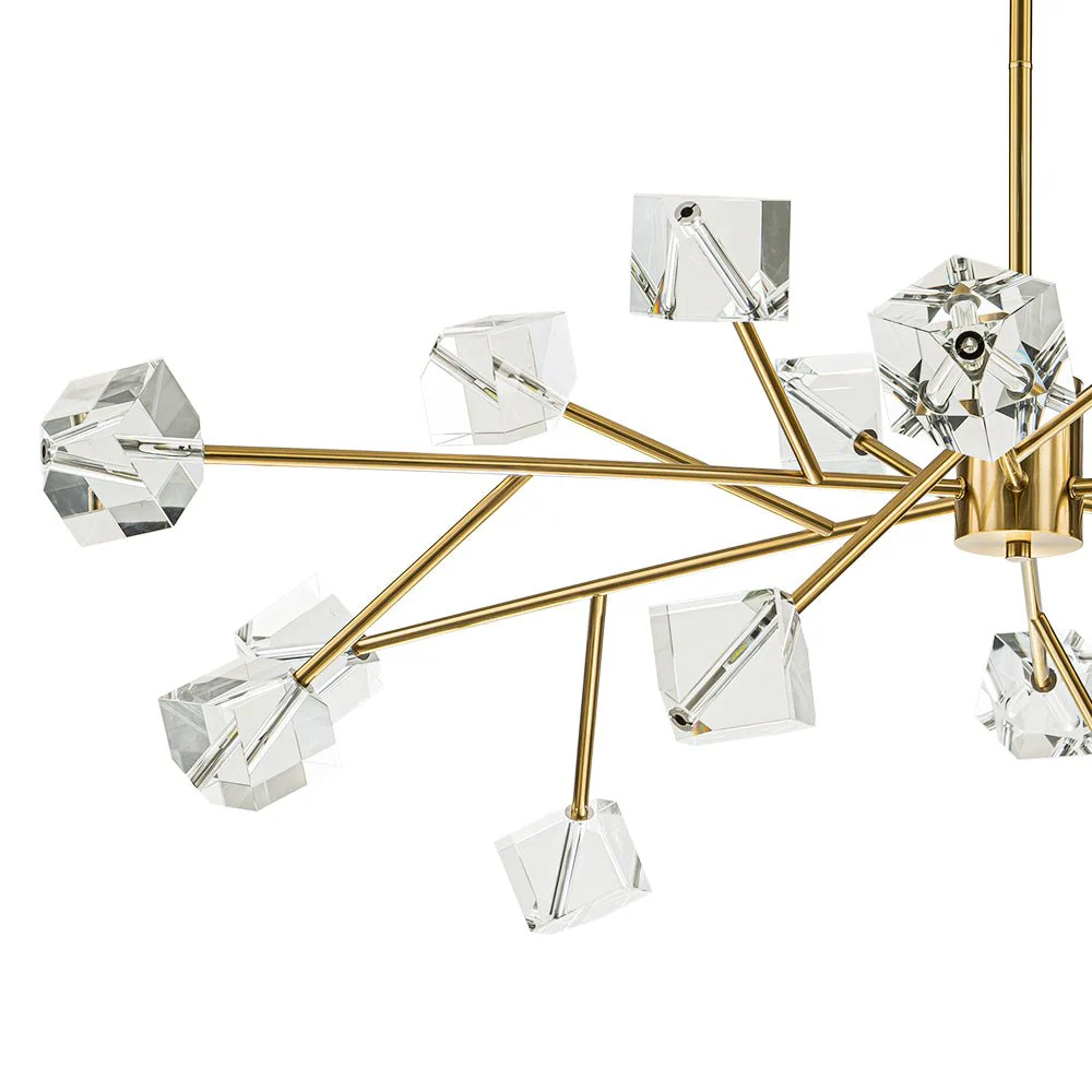 Modern Mid-century Glam Branch Crystal Sputnik Chandelier - Image 17