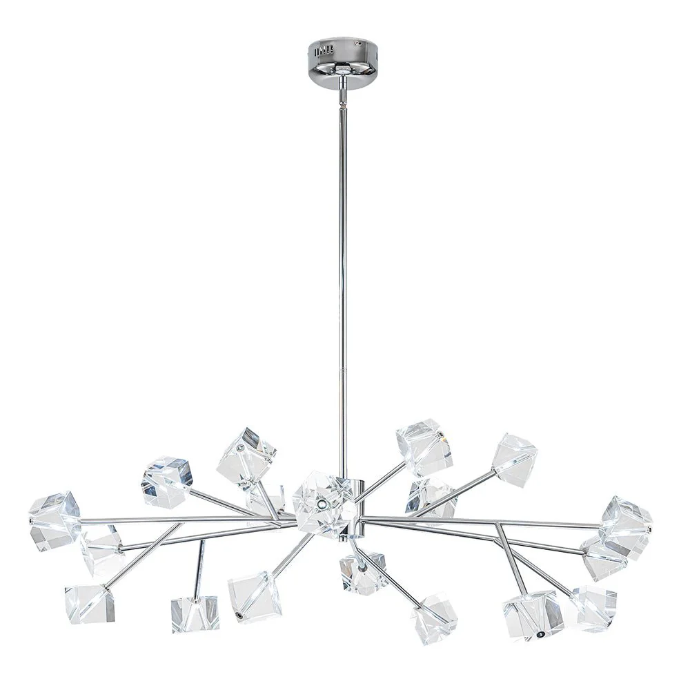 Modern Mid-century Glam Branch Crystal Sputnik Chandelier - Image 19