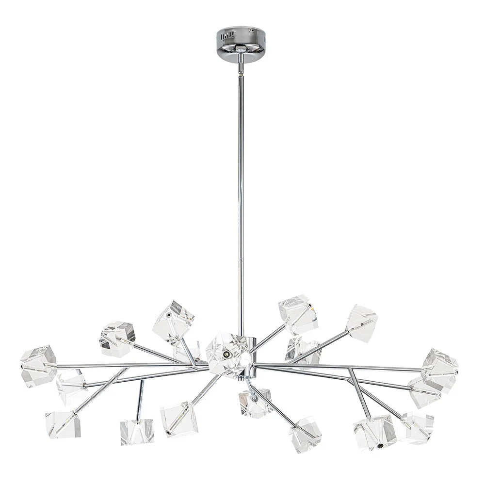 Modern Mid-century Glam Branch Crystal Sputnik Chandelier - Image 20