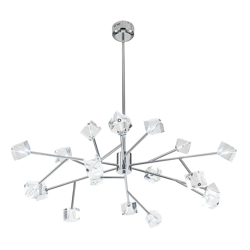 Modern Mid-century Glam Branch Crystal Sputnik Chandelier - Image 21