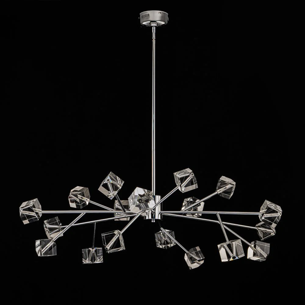 Modern Mid-century Glam Branch Crystal Sputnik Chandelier - Image 24