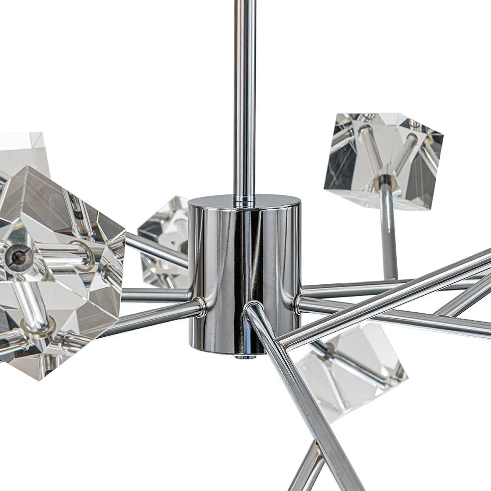 Modern Mid-century Glam Branch Crystal Sputnik Chandelier - Image 28
