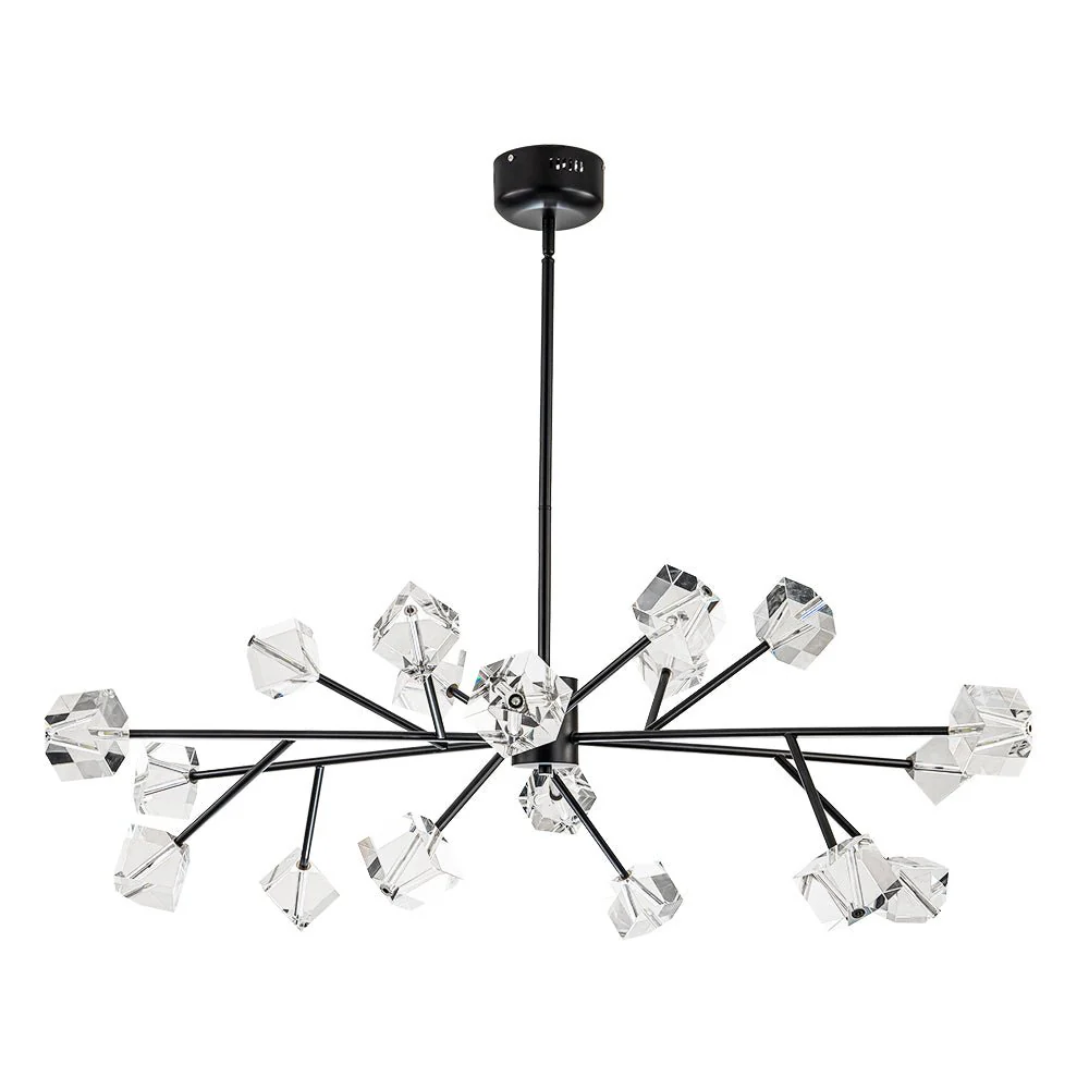 Modern Mid-century Glam Branch Crystal Sputnik Chandelier - Image 30
