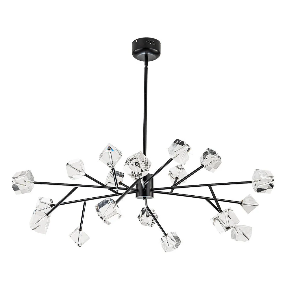 Modern Mid-century Glam Branch Crystal Sputnik Chandelier - Image 32