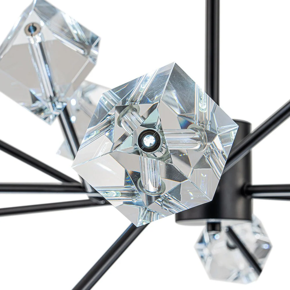 Modern Mid-century Glam Branch Crystal Sputnik Chandelier - Image 34