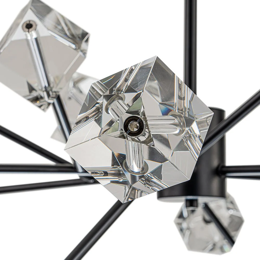 Modern Mid-century Glam Branch Crystal Sputnik Chandelier - Image 35