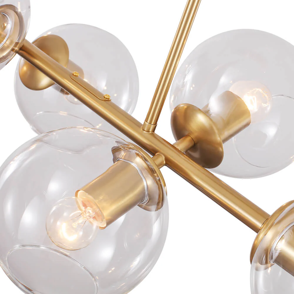 Modern Mid-Century Globe Kitchen Island Pendant Light - Image 13