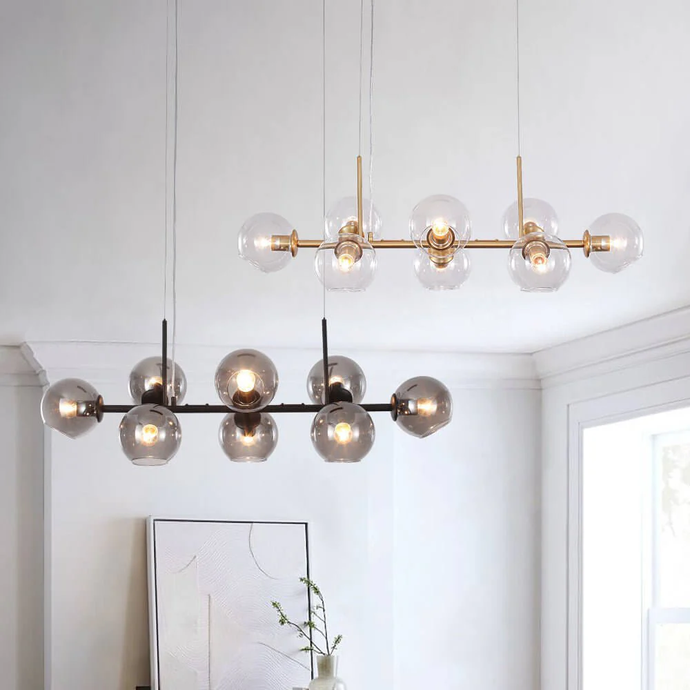 Modern Mid-Century Globe Kitchen Island Pendant Light - Image 6