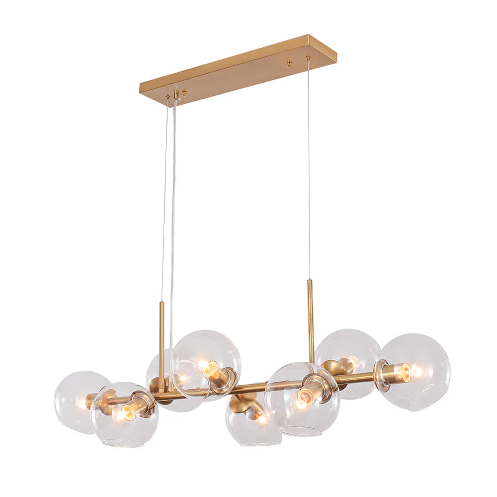 Modern Mid-Century Globe Kitchen Island Pendant Light - Image 8