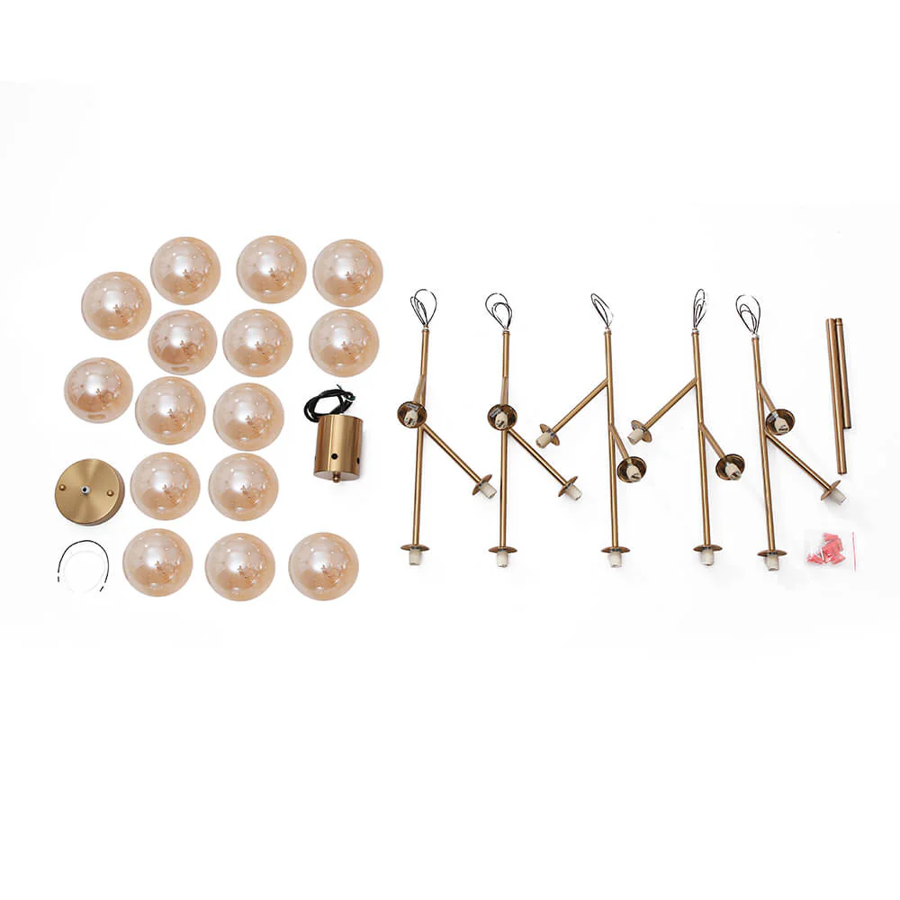 (OpenBox) Modern Sputnik Branching Bubble Chandelier - Image 18