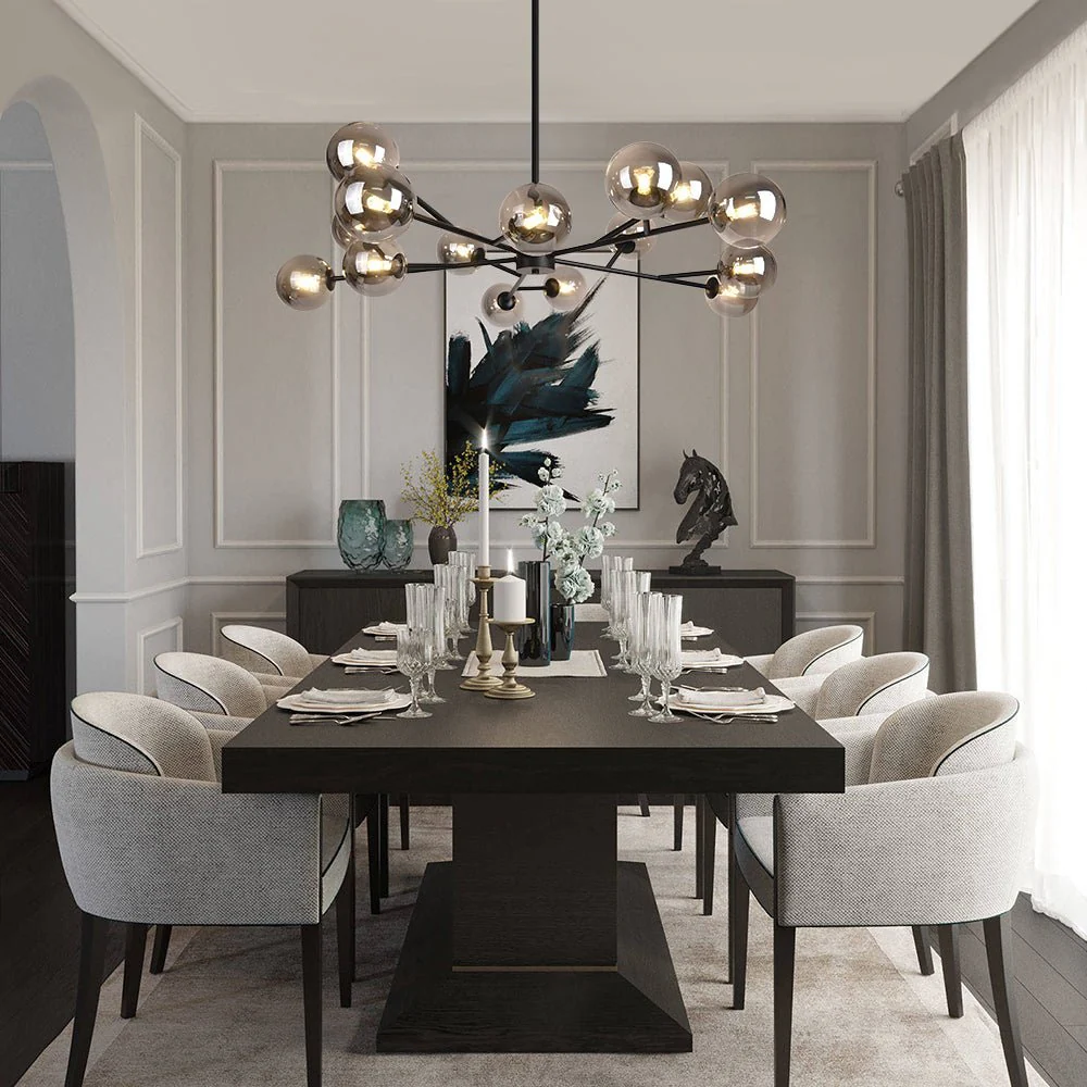 (OpenBox) Modern Sputnik Branching Bubble Chandelier - Image 2