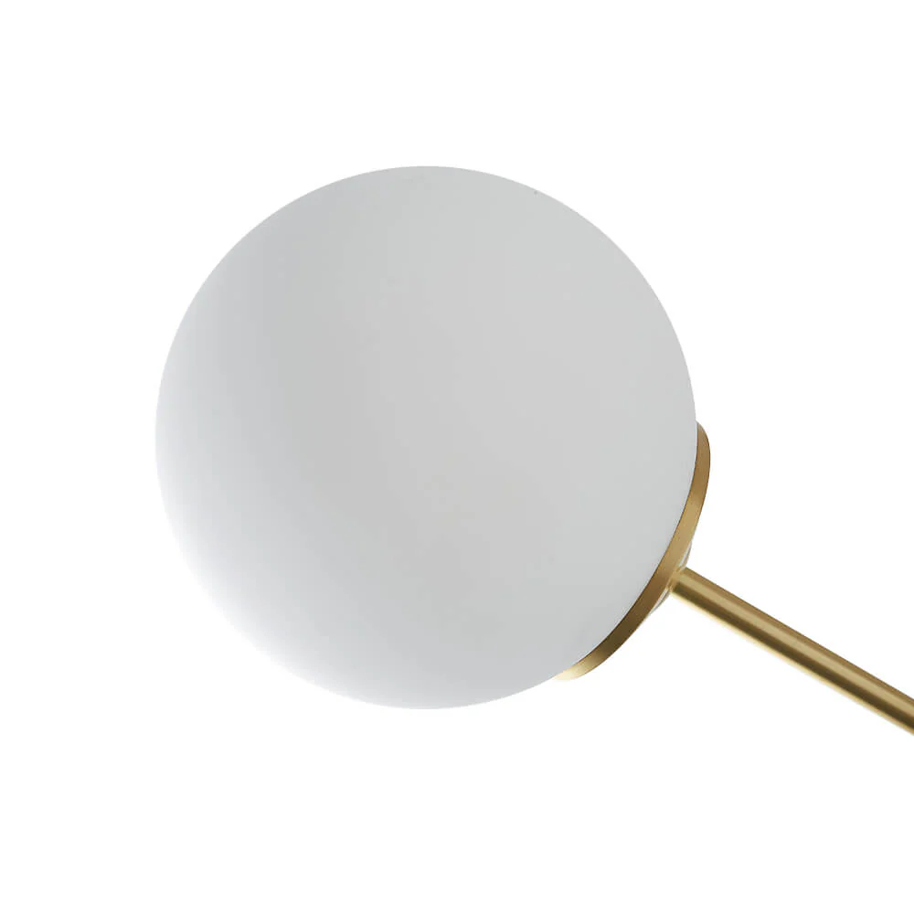 (OpenBox) Opal Glass Globe Sputnik Chandelier - Image 12