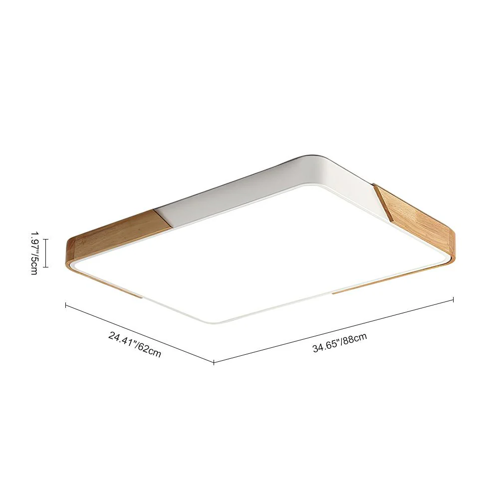 (OpenBox) Rectangle LED Flush Mount Light - Image 17