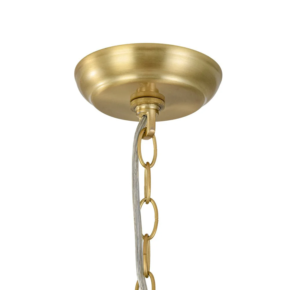 (OpenBox) Vintage Luxe Farmhouse Large Iron Bell Pendant Light - Image 24