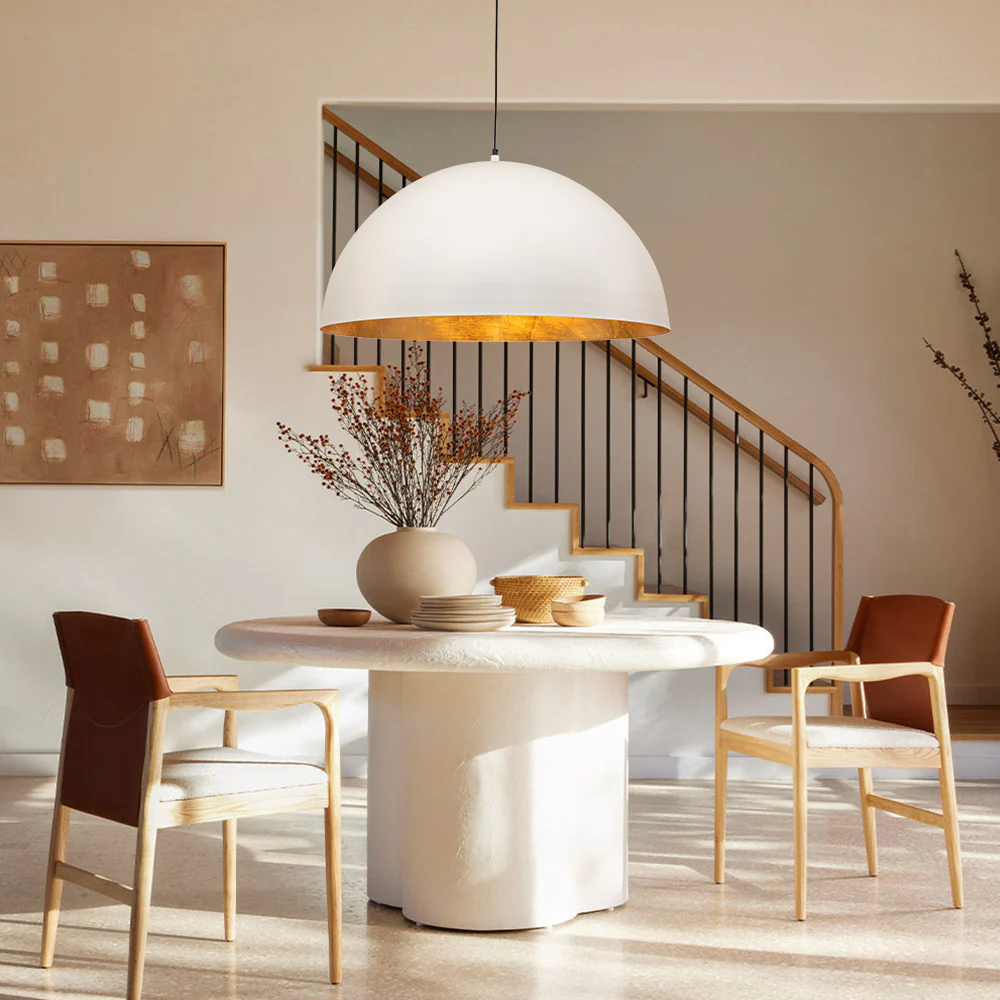 Oversized Metal Dome Pendant Light - Image 18