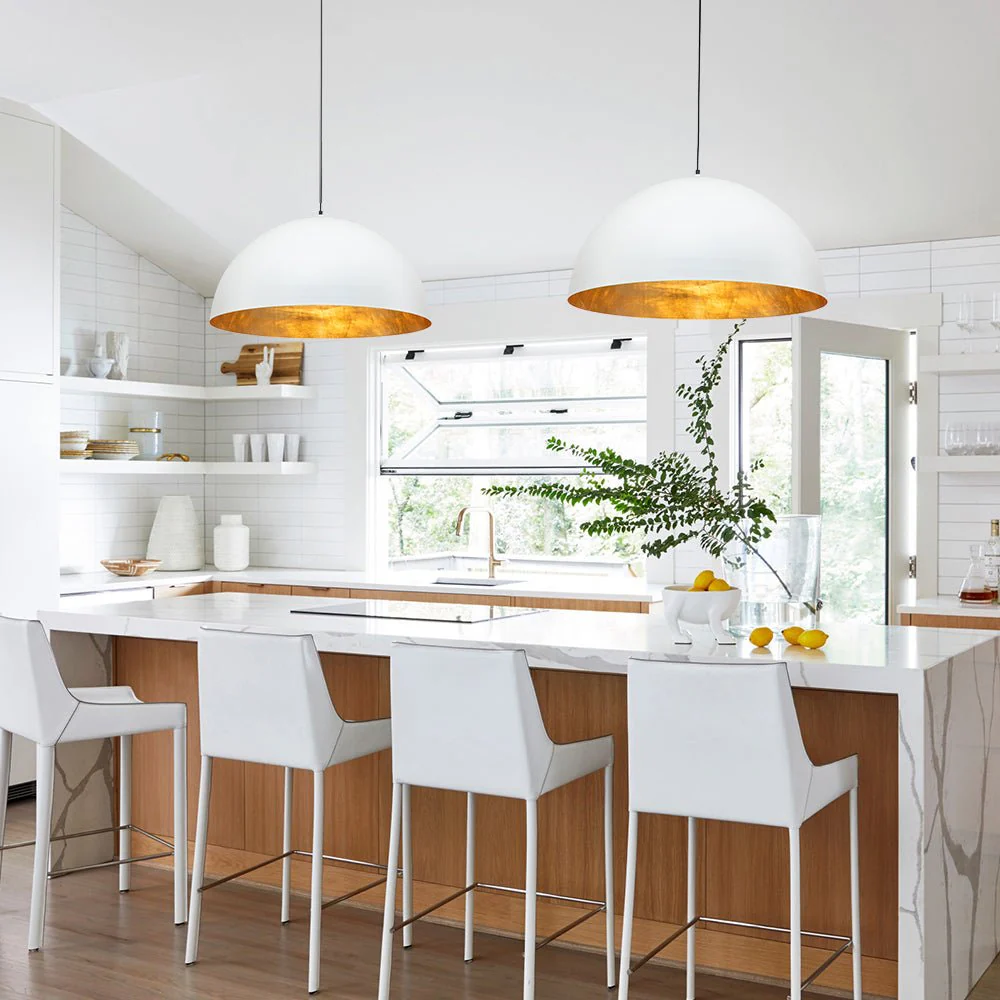 Oversized Metal Dome Pendant Light - Image 19